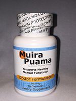 Muira Puama Extract, 500 mg, 30 Capsules, Potency Wood Libido Supplement for Men and Women - Endorsed by Dr. Ray Sahelian, M.D
