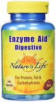 Nature's Life Enzyme Aid Digestive , 100 Capsules