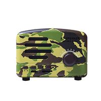 Volwco Retro Radio, Bluetooth 4.0 Wireless Speakers with Radio FM/AM, Nature Wood Home Audio Wireless Speakers with Super Bass and Subwoofer