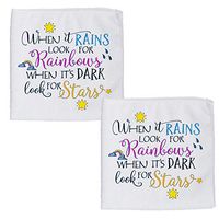 When it Rains Look Rainbows Microfiber Kitchen Towel Set