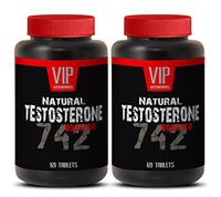 Libido Supplement - Testosterone Booster 742 - L-Arginine, Zinc, Muira Puama - 2 Bottles 138 Tablets