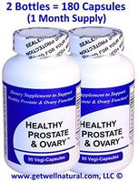 Healthy Prostate and Ovary (180 Capsules) Concentrated Herbal Blend