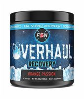 Fire Science Nutrition: BCAA's give You Maximum Endurance, Extreme Recovery and Lean Muscle Reservation - Made in The USA - 30 Servings - Orange Passion