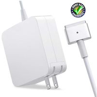 SorsnA Charger,Replacement for MacBook Air Charger with 11Inch 13 Inch Display After Mid 2012 Ac 45W Magsafe 2 Power Adapter T-tip Connector