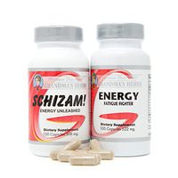 Grandma's Herbs Bundle Schizam! Energy Unleashed Herbal Remedy for a Natural Boost in Metabolism and Energy with Siberian Ginseng