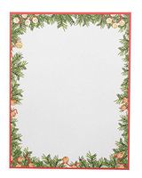 Gartner Studios Pine And Bells Foiled Holiday Stationery, 40 count