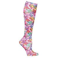 Celeste Stein Women's Mild Compression Knee High Stockings -Artistic Butterflies