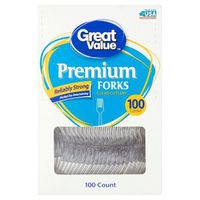 Great Value Premium Forks, 100 ct