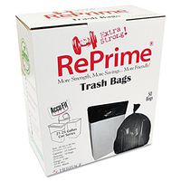 RePrime H5645TCRC1 Can Liners, 23gal, 0.9mil, Clear, 28-Inch x 45-Inch, 50/Box