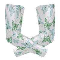 LEVEIS Butterfly Arm Sleeves UV Protection for Men Women Sunblock Protective Gloves Running Golf Cycling Driving Long Arm Cover 1 Pair