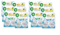 Air Wick Plug in Scented Oil Refills, Fresh Linen, Same Familiar Smell of Fresh Laundry (Pack of 12)