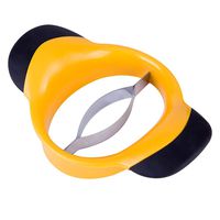 Zeakone Mango Slicer - Upgraded Extra Large Mango Corer, Stainless Steel Ultra-Sharp Mango Cutter, Peeler, Splitter, Pitter, Divider for Up to 5.1 Inches Mango (Update)