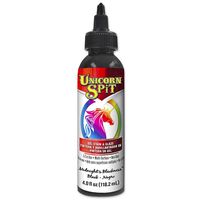 Unicorn SPiT 5770010 Gel Stain and Glaze, Midnight's Blackness 4.0 FL OZ Bottle