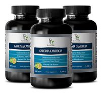 Weight Control Fiber - Garcinia CAMBOGIA Extract - Metabolism Fat Burner - 3 Bottle 180 Capsules