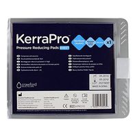 KerraPro 4"x4"x0.1" Silicone Pressure Reducing Pads (KPRO10) – Comfortably Protect Skin by Redistributing and Dissipating Pressure at Contact Points for Pressure Ulcer Prevention, (1 Each)