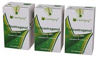 Super-Absorption Cycloastragenol 98% from Crackaging (10mg per Capsule) (60 caps/Bottle 3 Bottles)