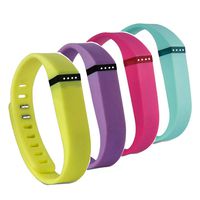 Tkasing Replacement Bands with Metal Clasps for Fitbit Flex/Wireless Activity Bracelet Sport Wristband Small/Large (No Tracker, Replacement Bands Only)
