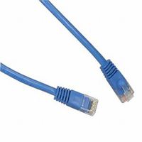 Black Point Products BT-196 Blue Cat-5 7-Foot Enhanced Patch Cord, Blue