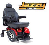 Pride Mobility JELITE14 Jazzy Elite 14 Electric Wheelchair - Blue