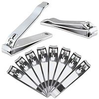 Beauticom Professional Stainless Steel Nail Clippers (Quantity: 12 Pieces)