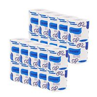 ErYao Toilet Paper Towels - 3 Ply White Bath Tissue, 170 Sheets Per Roll - 10 Rolls Indivisual Pakaged Toilet Paper (White- 20Rolls)