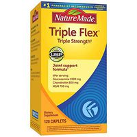 Nature Made Triple Flex Triple Strength Caplets, 120 Count for Joint Support† (Packaging May Vary)