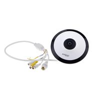 Dahua 4MP Poe & Wireless WiFi FishEye IP Security Camera IPC-EW4431-ASW Dome Outdoor Camera with 1.6mm Fixed Lens,Audio & Alarm I/O, Support SD Card,Night Vision,Smart H.265,IP67 Waterproof,IVS