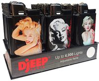 12ct Marilyn Monroe Eclipse Djeep Lighters
