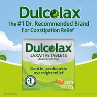 Dulcolax Laxative Tablets, 200 Count (Pack of 2) IULC#C