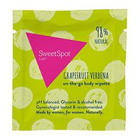 SweetSpot Labs Natural, pH Balanced Single Personal Wipettes Grapefruit Verbena 500 Count | Dermatologist & Gynecologist Tested