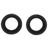Nitrip 2Pcs 36mm Diameter Rubber Eyepiece Cover Accessory Guards for Stereo Microscope(Flat Angle)