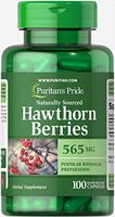 Puritan's Pride Hawthorn Berries 565 mg-100 Capsules