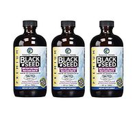 Amazing Herbs Black Seed Oil - Rich Source of Essential Fatty acids - Alcohol Free - 8 fl oz (Pack of 3)