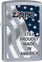 Zippo Personalized Message Engraved on Backside Still Proudly Made in America Windproof Lighter
