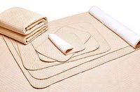 Liveinu Cotton Blends Waterproof Reusable Incontinence Bed Pads Washable Underpads 8 Cups Absorbency Mattress Protector for Adults, Kids and Pets 27"x47"