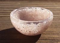 [A&S Crystals] ROSE QUARTZ 2" Orgone Bowl