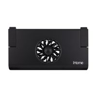 iHome Netbook Cooling Pad with 2 Built-In Fans, Black (IH-A715CB)