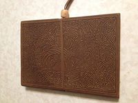 Italian Journal ‘Celtic Tree’ Brown Leather 6x8