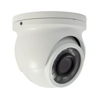 LineMak IR Dome Camera, 1/3" HD Digital Sensor, 800TVL, 3.6mm Lens, 12 LEDs, 33ft IR Distance, IR-Cut Filter, for DVR or Surveillance Systems.