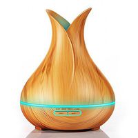 KEJIAHE Aroma Essential Oil Diffuser,400ml Ultrasonic Cool Mist Humidifier with 7 Color LED Lights Changing for Home, Yoga, Office, Spa, Bedroom, Baby Room