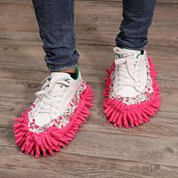 Makalar New Home Multifunctional Shoe Cleaning Mop Covers Cleaning Foot Socks Lazy Shoes Floor Slippers Chin Strips