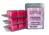 Our Own Candle Company Premium Wax Melt, Raspberry Lemonade, 6 Cubes, 2.4 oz (4 Pack)
