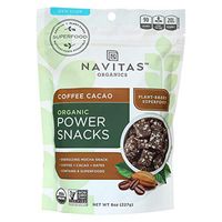 Navitas Naturals Organic Coffee Cacao Power Snacks, 8 Ounce - 12 per case.