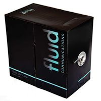 Cat5e 1000ft UTP Solid Light Grey