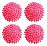 Wonderfun 4pcs dryer ball washing Cleaner tool for Fabric Softener Organic Laundry Reusable to home garment school hotel PVC Reusable