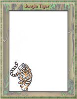 Jungle Tiger Stationery Printer Paper 26 Sheets