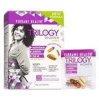 Vibrant Health, Trilogy for Women, Multi-Pack with Multivitamin, Fish Oil and Probiotic, Gluten Free, Non-GMO, 30 Servings