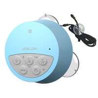 BALDR Waterproof Wireless Shower Radio Blue (Bathroom Speaker)