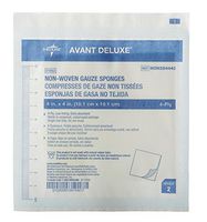 Medline NON264442 Avant Deluxe Sterile Gauze Sponge, 4" x 4", 4-Ply (Pack of 1200)