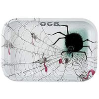 OCB Metal Rolling Tray - Spider - Limited Series - (Medium)